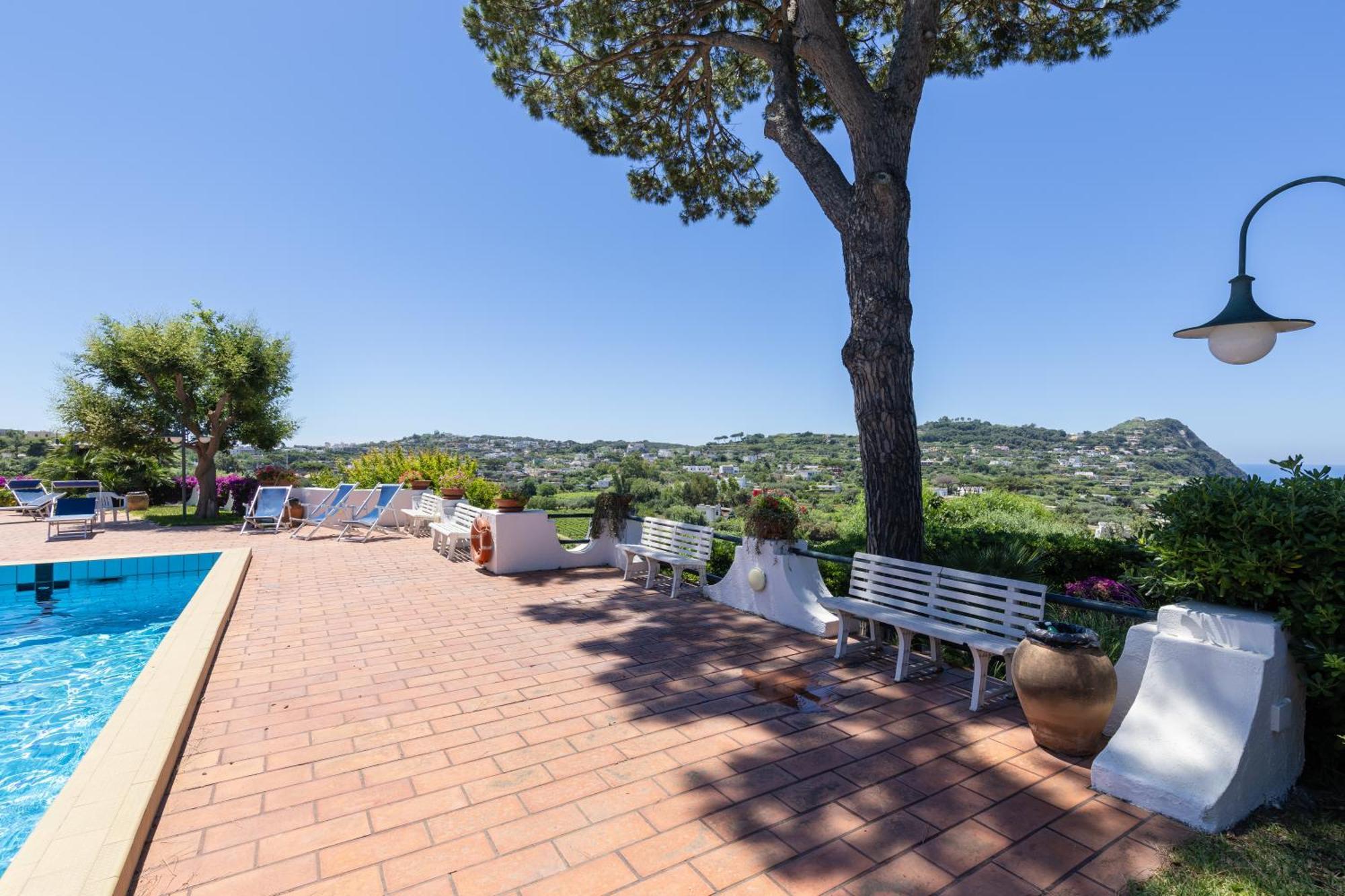 Villetta Con Giardino Esclusivo Di 1000 Mq, Piscina, Tennis, Calcio, Bocce Forio (Isola d'Ischia) Exterior foto