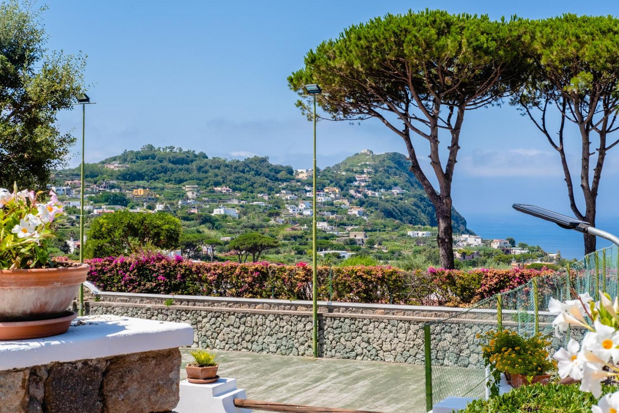 Villetta Con Giardino Esclusivo Di 1000 Mq, Piscina, Tennis, Calcio, Bocce Forio (Isola d'Ischia) Exterior foto